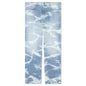 Patterned Bleach Baggy Jeans - Light Wash
