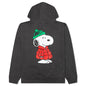 Peanuts Puffer Hoody - Washed Black