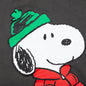 Peanuts Puffer Hoody - Washed Black