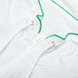 Perforated Layered Track Jacket - White/Green