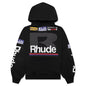 Petrol Patch Hoodie - Vintage Black