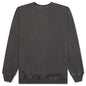 Pigment Dyed Sweat Shirt L/S - Black