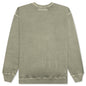Pigment Dyed Sweat Shirt L/S - Olive