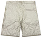 Pleaded Padded Shorts - Sand