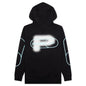 Pixel P Hoodie - Black