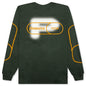 Pixel P Long Sleeve - Forest Green