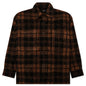 Plaid Padded Shirt - Saffron