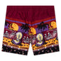 Beach Short - Burgundy