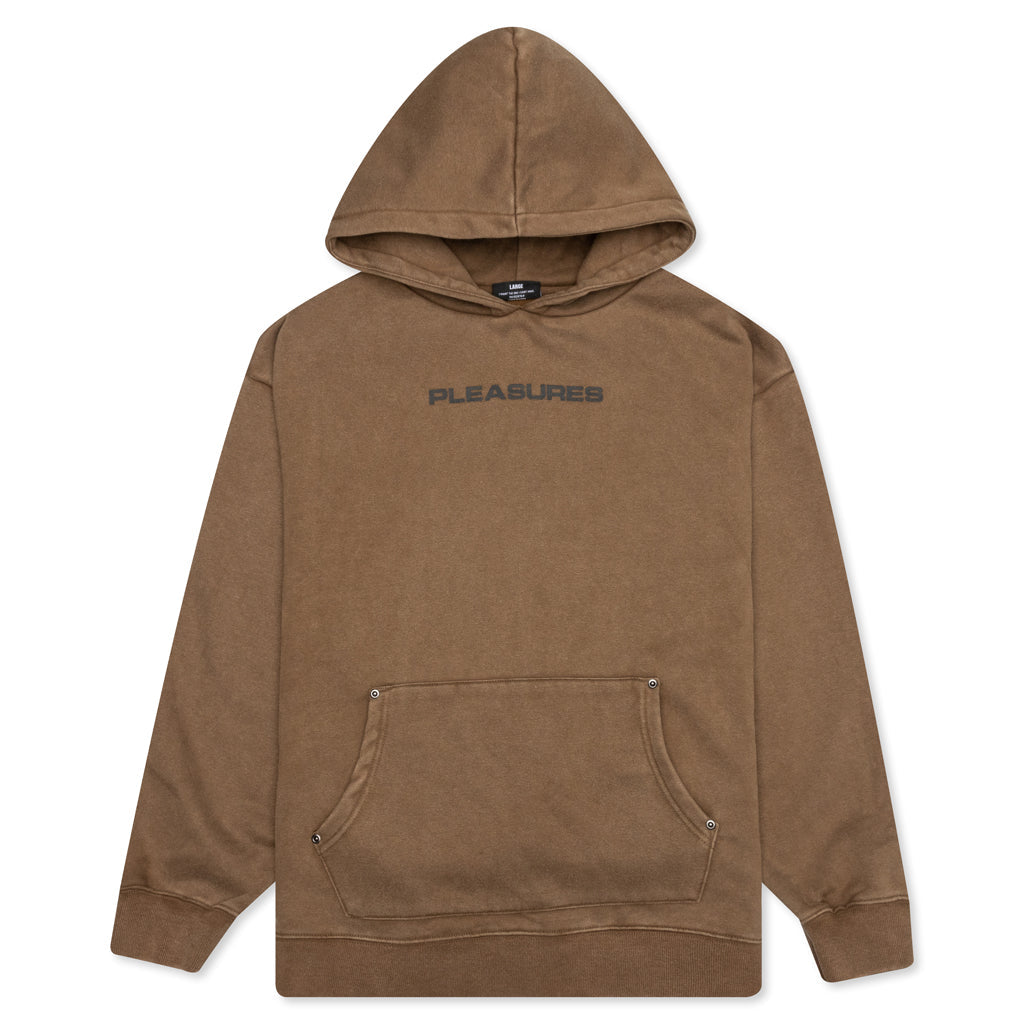 Burnout Dyed Hoodie - Olive