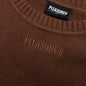 Charlie Mock Neck Knit Shirt - Brown