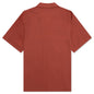 Choices Camp Collar Button Down - Orange