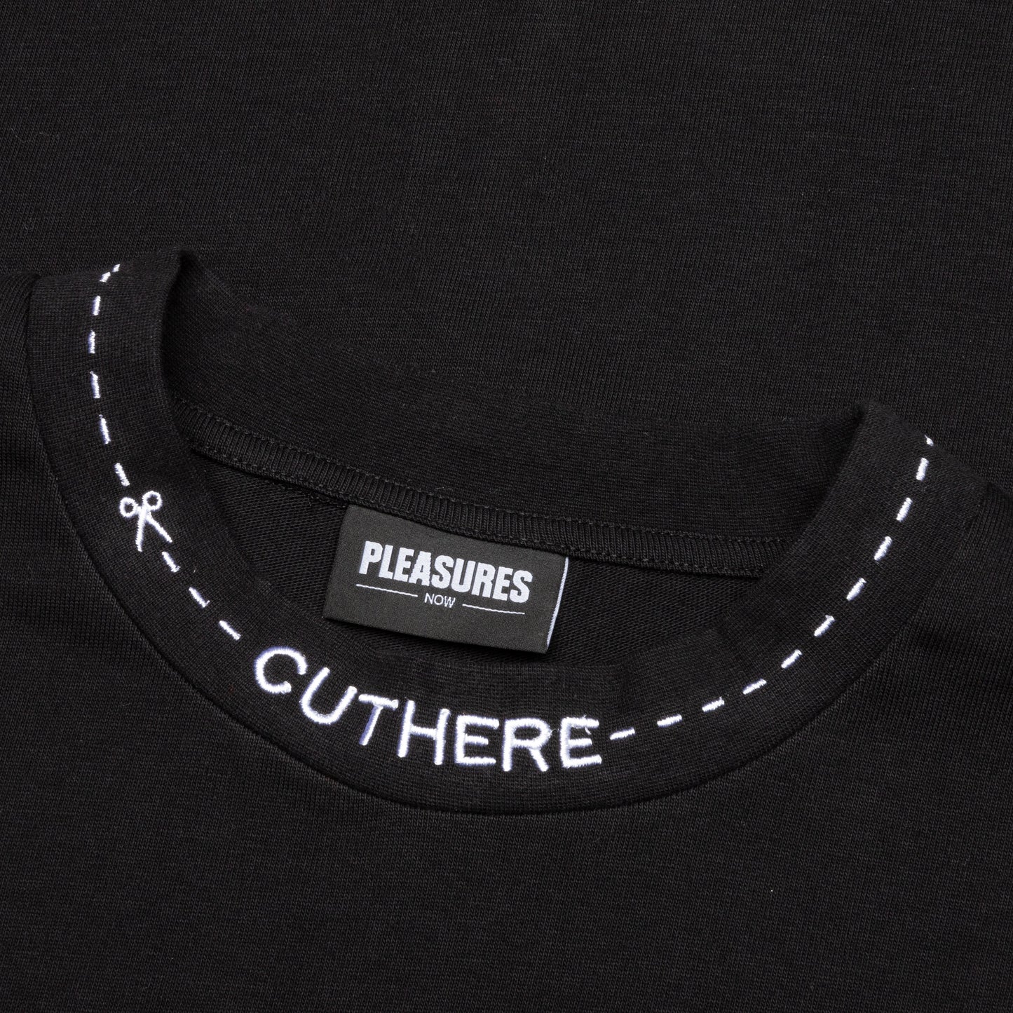 Cut Here Heavyweight Shirt - Black
