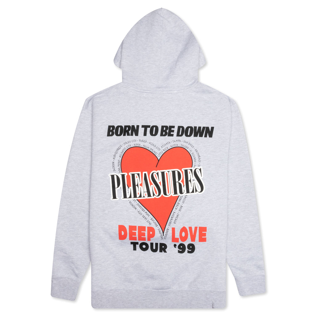 Deep Love Hoodie - Heather Grey