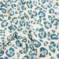 Eclipse Cheetah Beach Pant - Cream/Blue