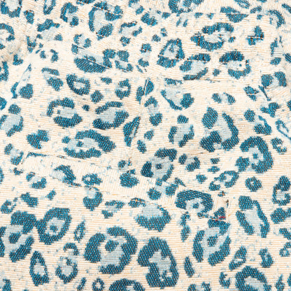 Eclipse Cheetah Beach Pant - Cream/Blue