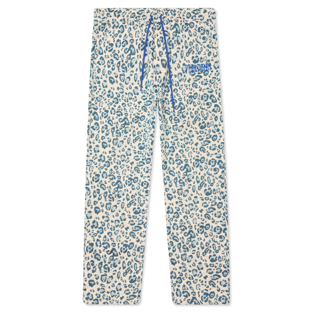 Eclipse Cheetah Beach Pant - Cream/Blue