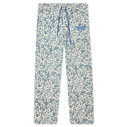 Eclipse Cheetah Beach Pant - Cream/Blue