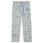 Eclipse Cheetah Beach Pant - Cream/Blue