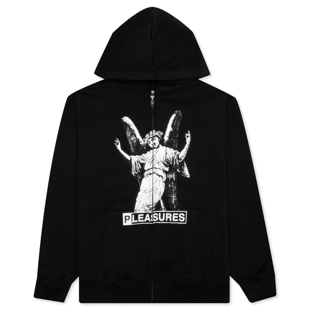 Fetish Zip Hoodie - Black