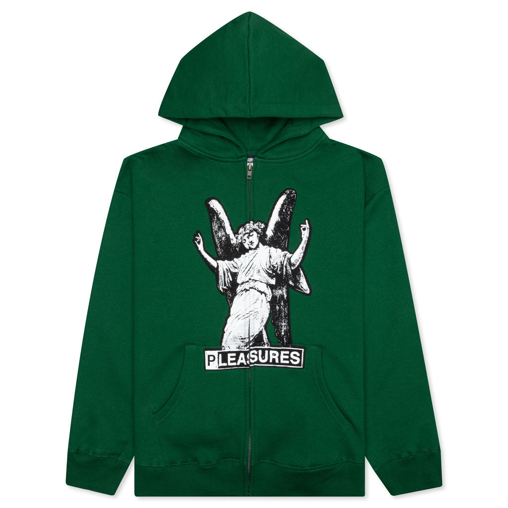 Fetish Zip Hoodie - Green