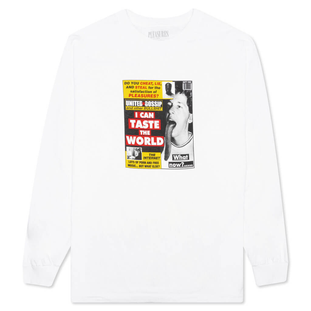 Gossip L/S T-Shirt - White