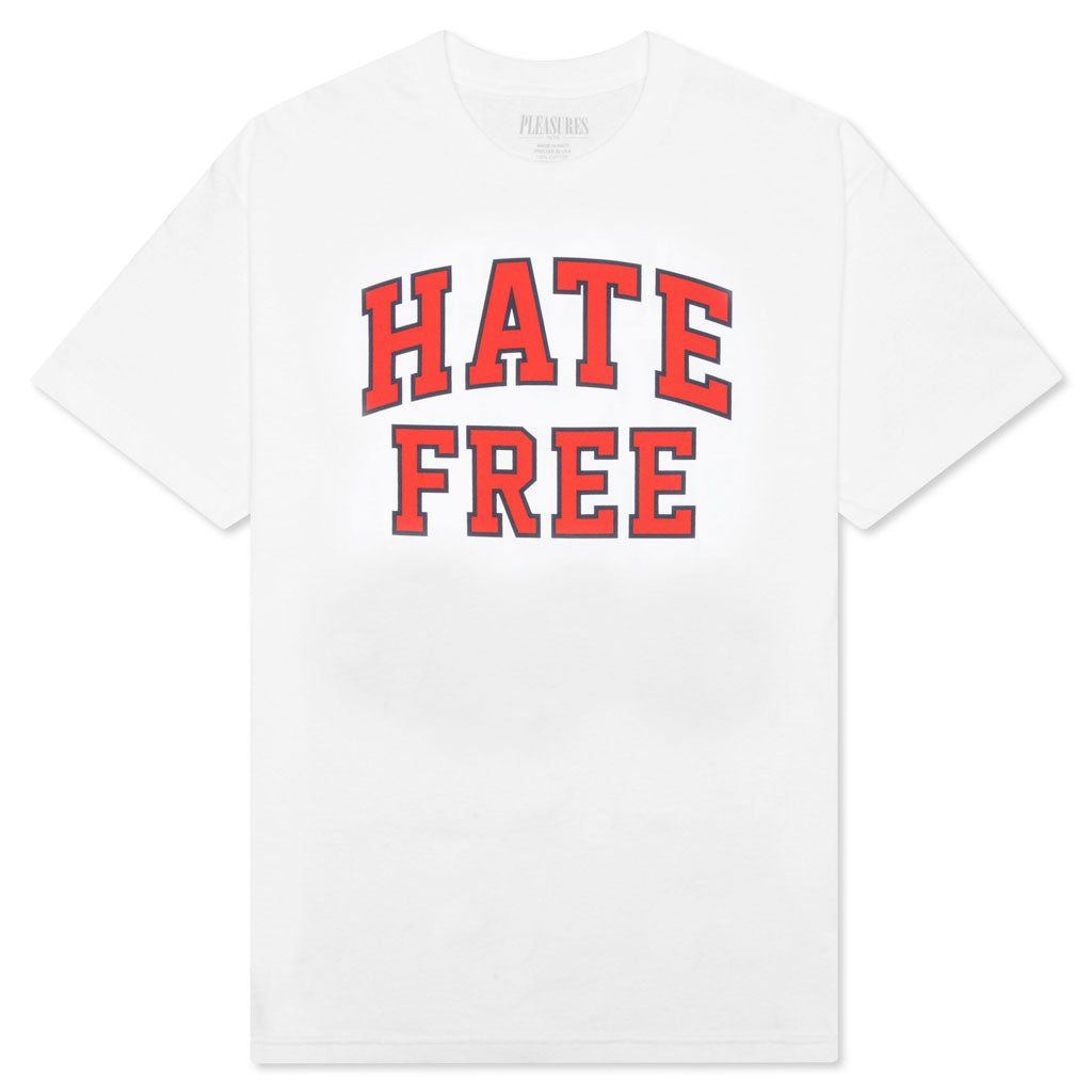 Hate Free T-Shirt - White