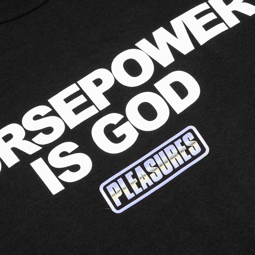 Horsepower T-Shirt - Black