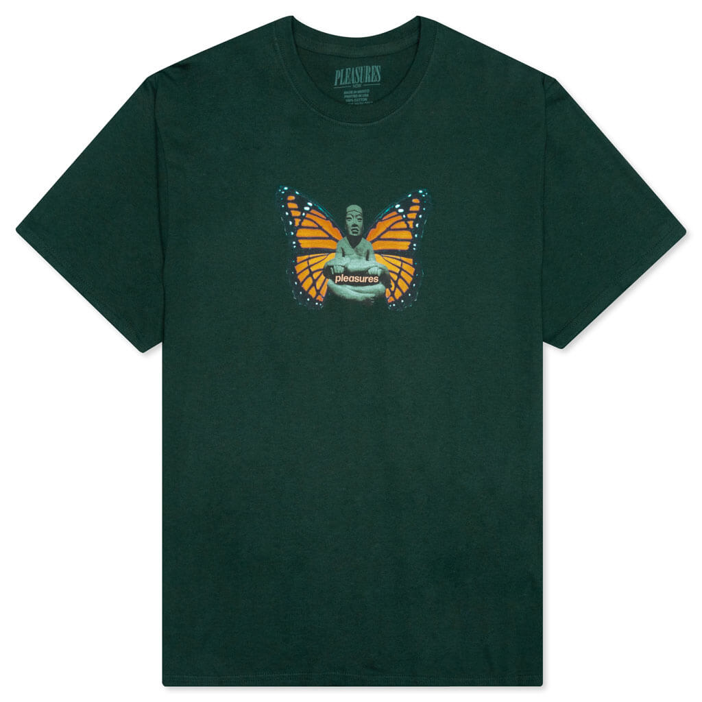 Meditate T-Shirt - Forest Green