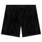 Party Animal Velour Shorts - Black