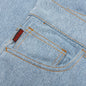 Prelude Printed Denim Pant - Blue