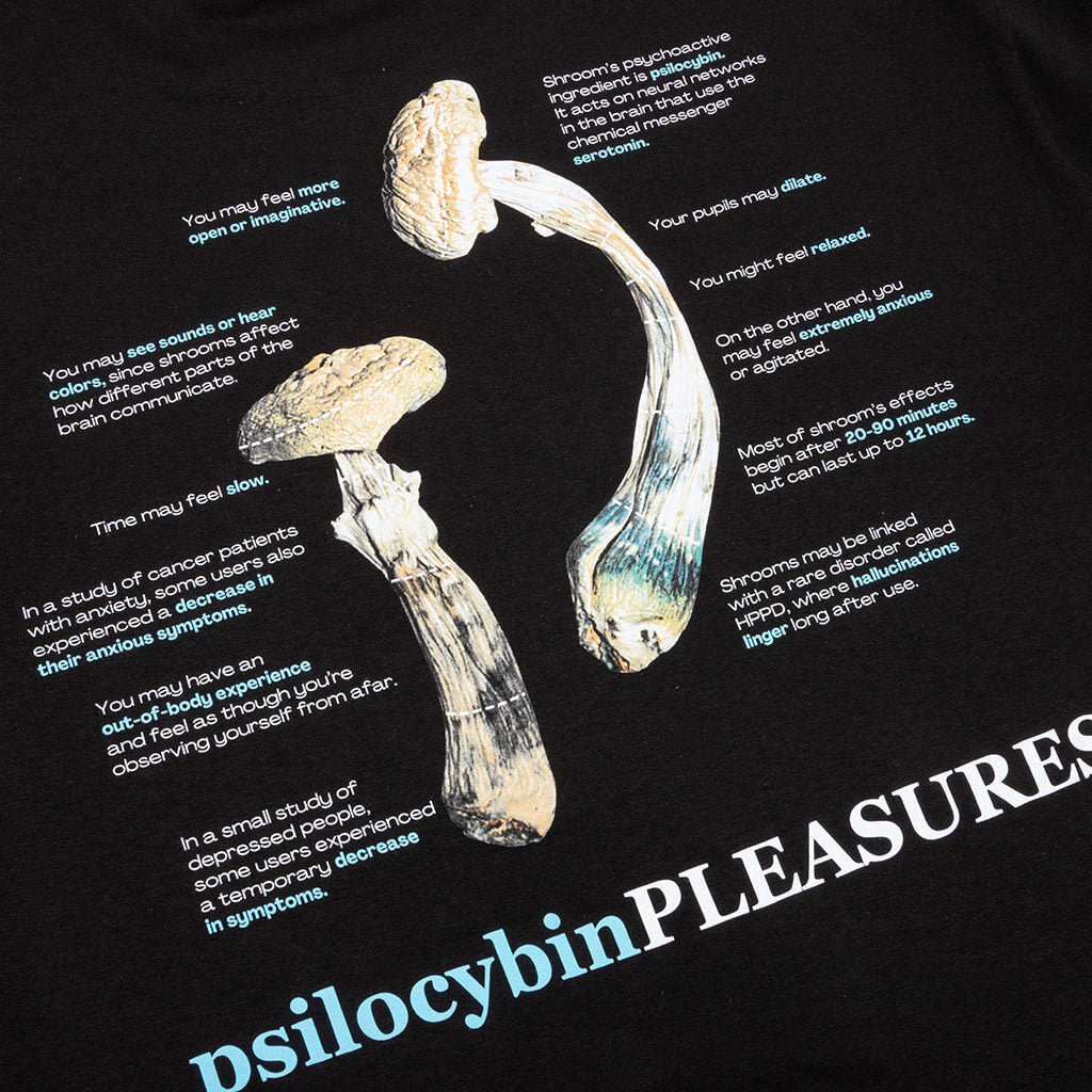 Psilocybin T-Shirt - Black