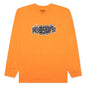 Strain Logo L/S T-Shirt - Orange