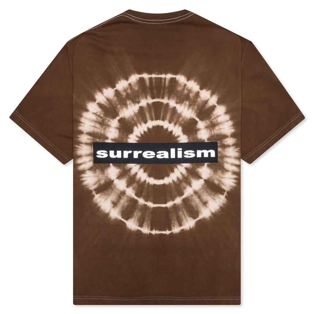 Surrealism Tye Dye Shirt - Brown