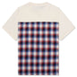 Tainted Contrast Heavyweight Shirt - Off White