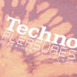 Techno T-Shirt - Orange Dye