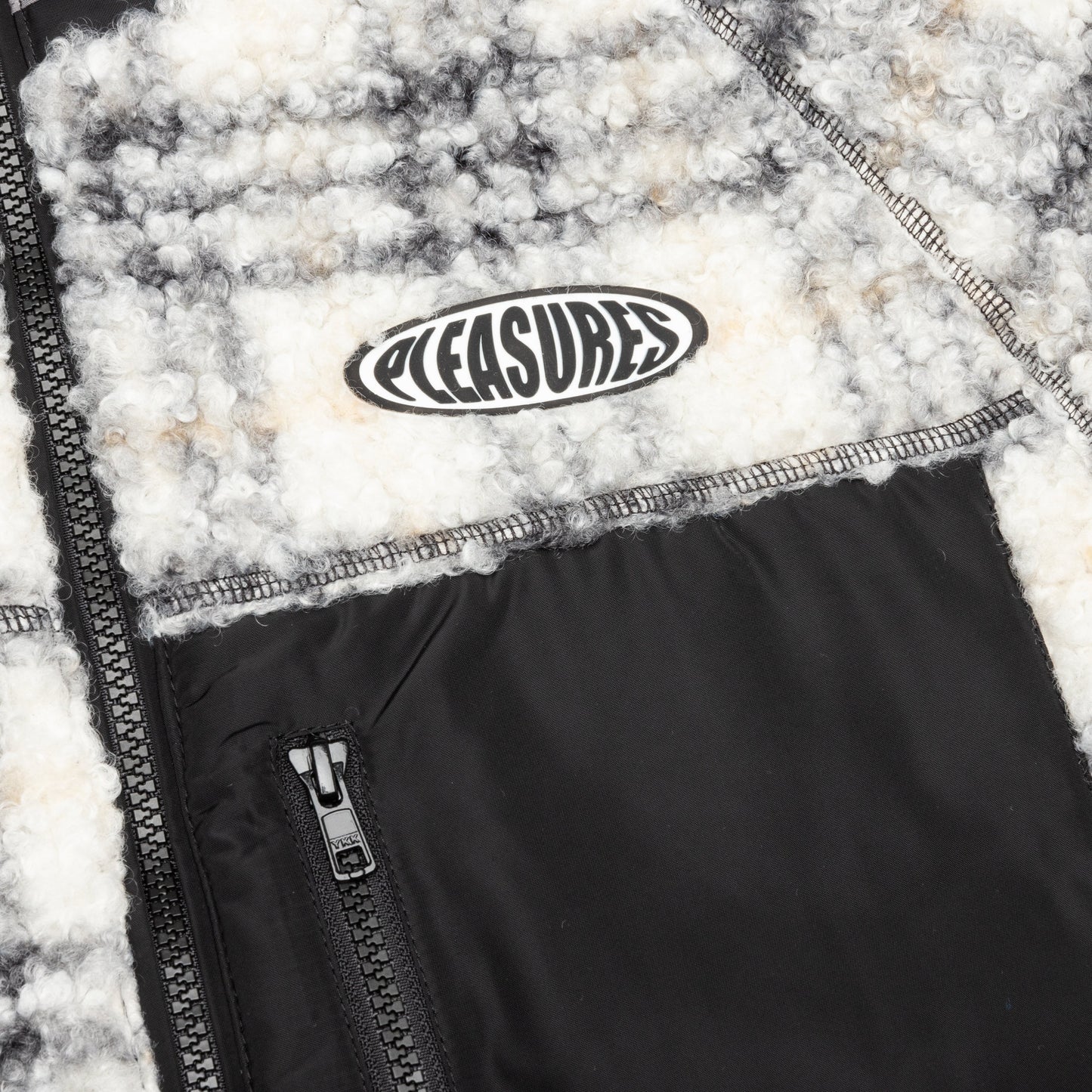 Wraith Poodle Polar Fleece Jacket - Grey