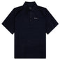 Monogram 72 Jacquard Polo - Black/Navy