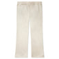 Poly Smooth Boot-Cut Track Pant - Ivory