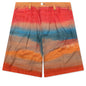 Poplin Stretch Waist Shorts - Multicolor