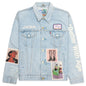 Portrait Denim Jacket - Multi