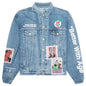 Portrait Denim Jacket - Multi