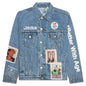 Portrait Denim Jacket - Multi