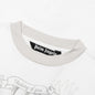 Portrait Pencil Over Tee - Off White/Grey
