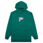 Block "P" 5 Hoodie - Dark Green
