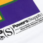 Block "P" S/S Tee - White