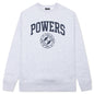 College Arch Crewneck - Heather Grey