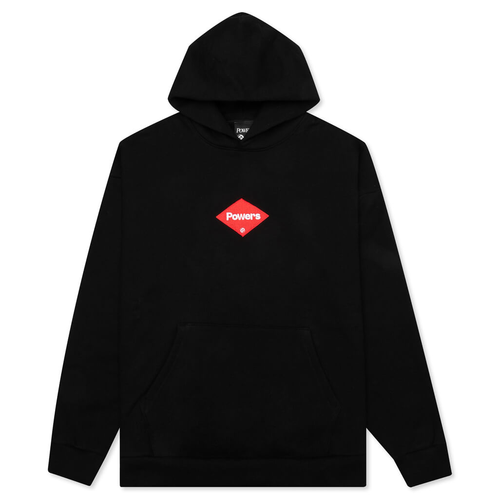 Diamond Logo Hoodie - Black