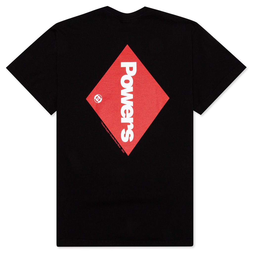 Diamond Logo S/S Tee - Black