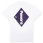 Diamond Logo S/S Tee - White