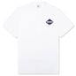 Diamond Logo S/S Tee - White